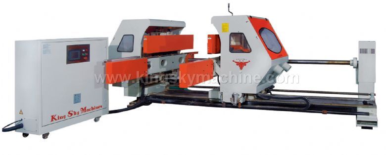 KSAW-SX221-CNC Alu-Wood Profile Double End Milling Machine