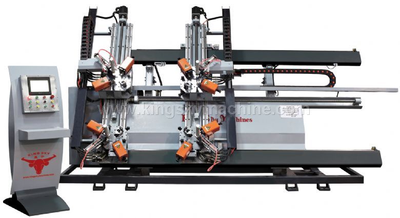 KS-4M0806S-CNC Four Corner Crimping Machine